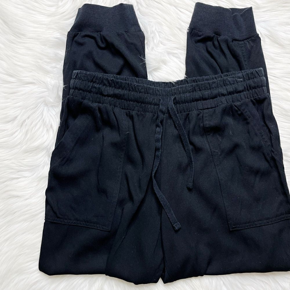 Splendid Lightweight Casual Joggers Black Size Small